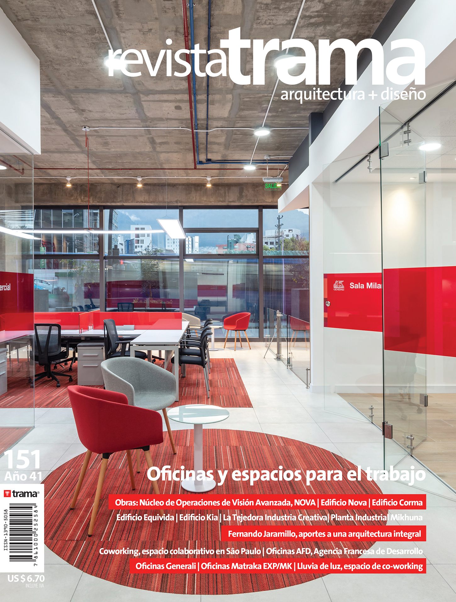 Trama 151: Oficinas y espacios para el trabajo + Dossier 9